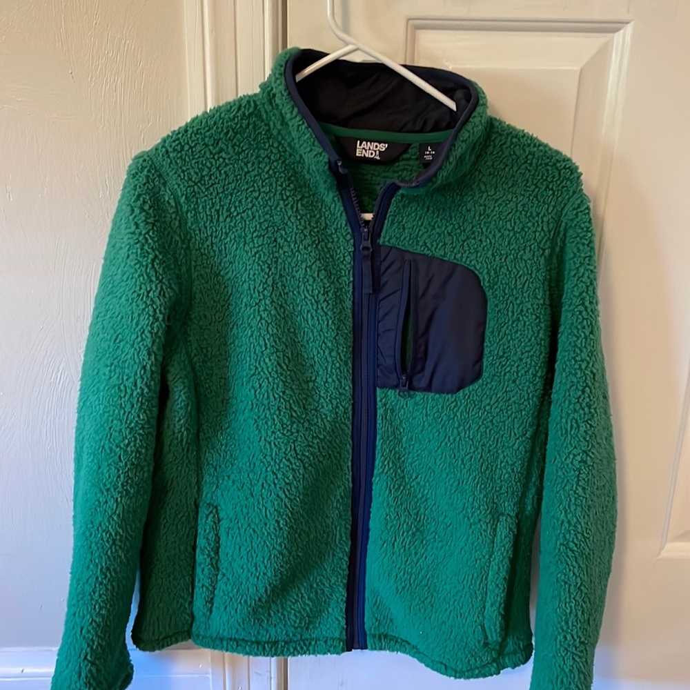 Boys Sherpa fleece jacket